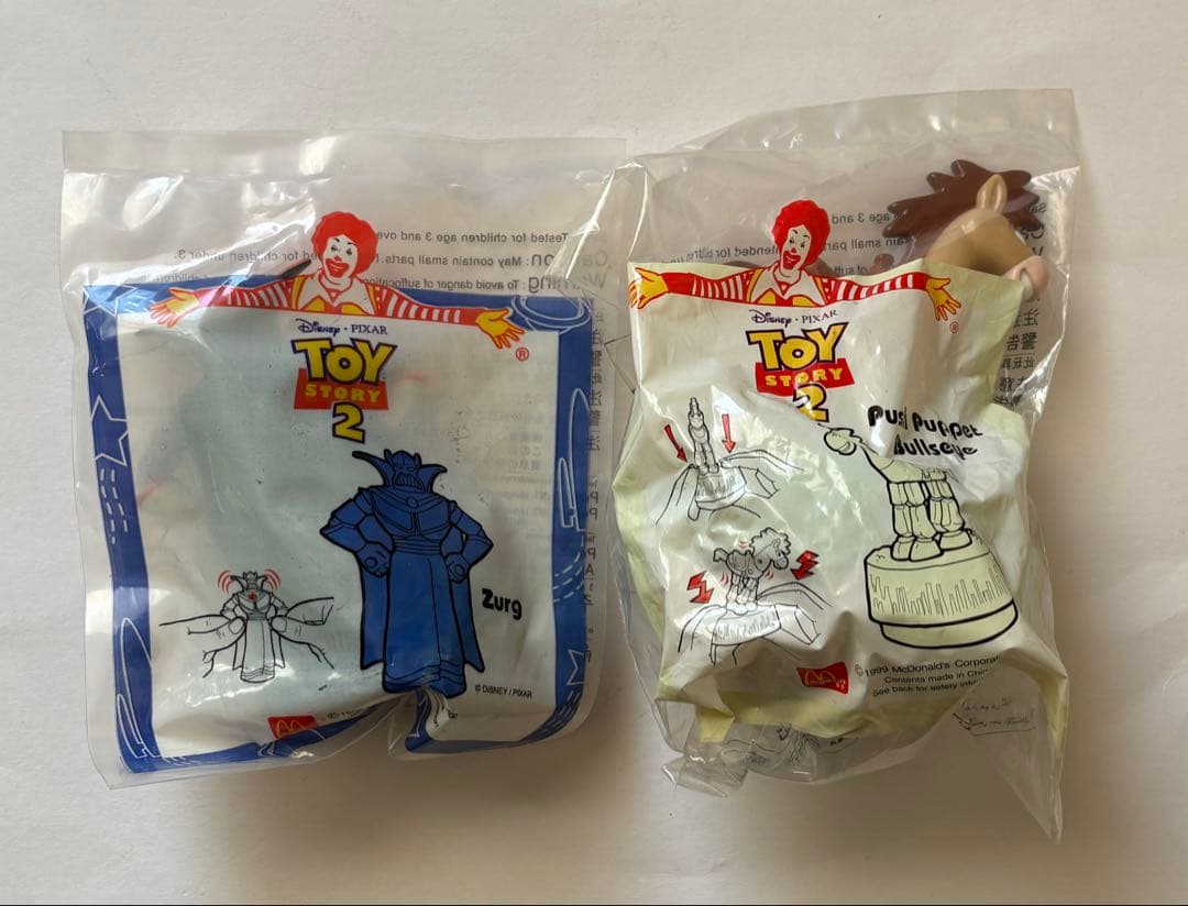 マクドナルド ハッピーセット トイストーリー2 8種 未開封