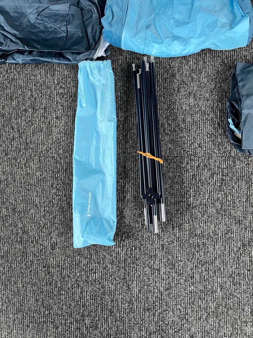 モンベル、クロノスドーム1.グラウンドシート