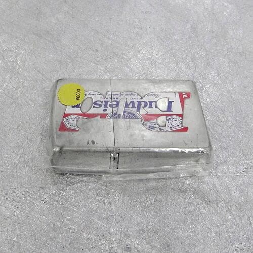 未使用のヴィンテージバドワイザー・シルバージッポーライター2