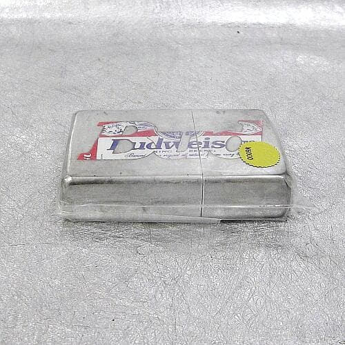 未使用のヴィンテージバドワイザー・シルバージッポーライター2