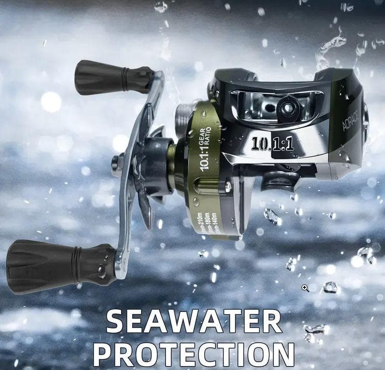 0731 世界第二位の高速巻き上げベイトリール!! ゴーストホーン グリーン