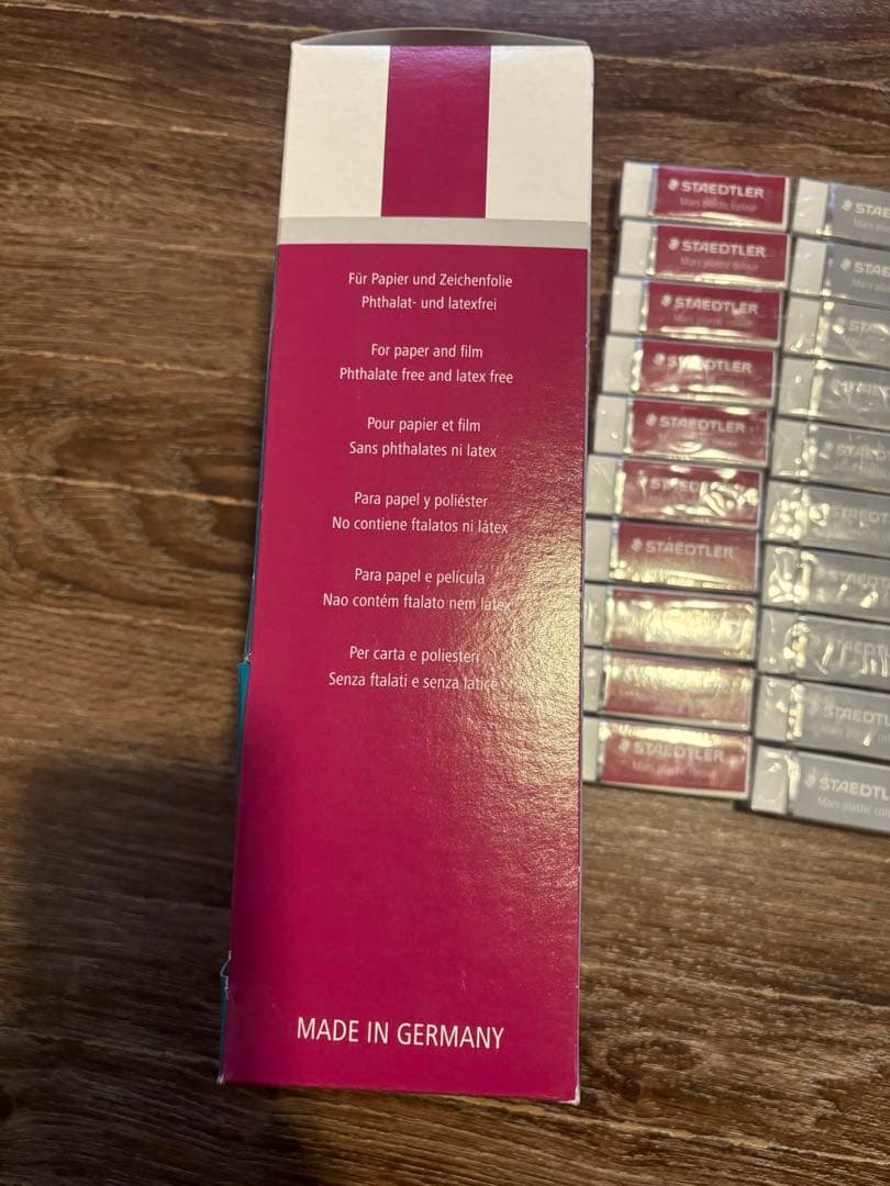 【激レア】ステッドラー マルスプラスチック カラー 40個入りボックスセット