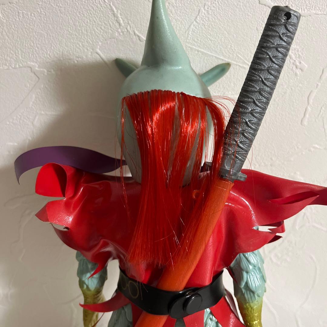 ⚠️変身忍者嵐　パチソフビ　無版権　面取れ　スタンダードサイズ　ソフビ　昭和レトロ