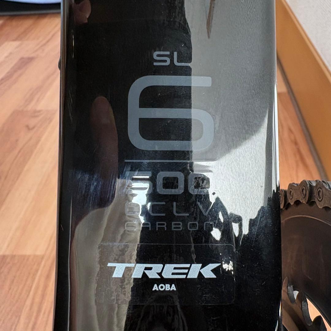 【52】完成車 TREK EMONDA SL6 ブラック レッド 室内保管