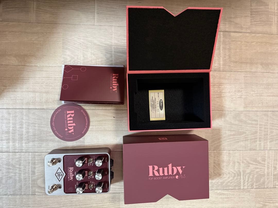 Ruby ギターエフェクター