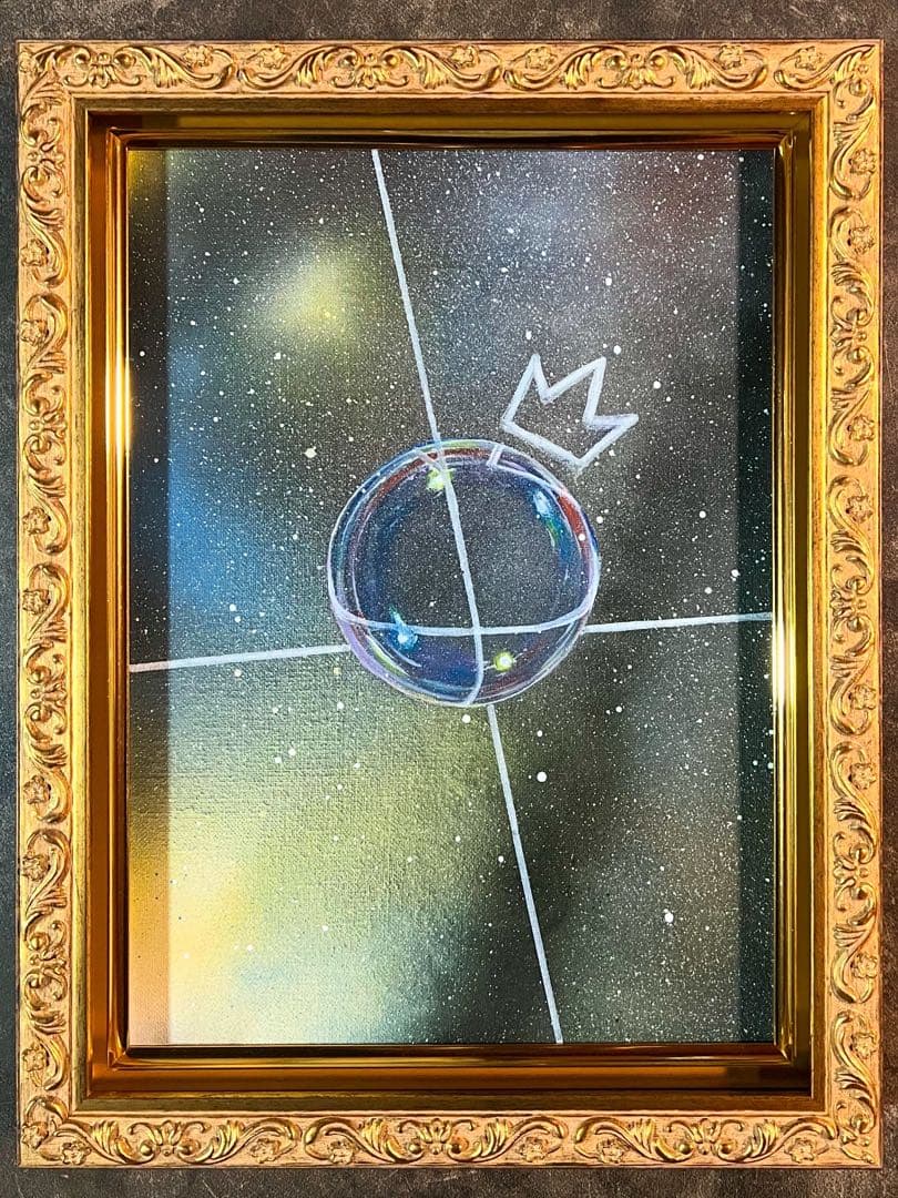 宇宙 絵画 F4サイズ