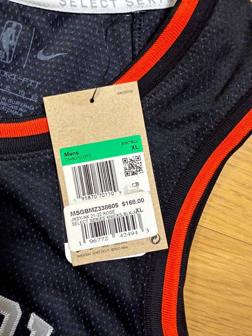 NBA ニューヨークニックス デリックローズ ユニフォーム Knicks