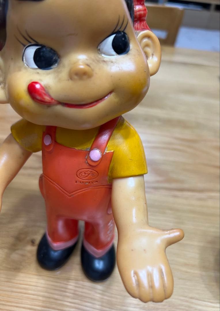 《ジャンク品》不二家　ペコちゃん人形 ハイカップ