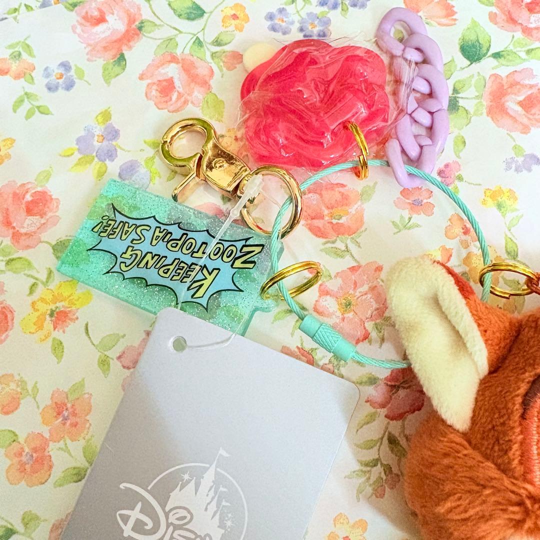 ズートピア ジュディ　ニック　ぬいぐるみキーチェーン