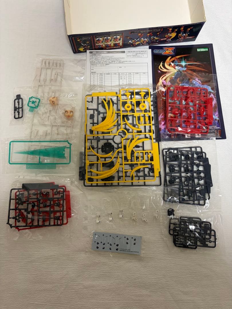 コトブキヤ ロックマン ゼロ 1/10スケール ゼロ プラモデル