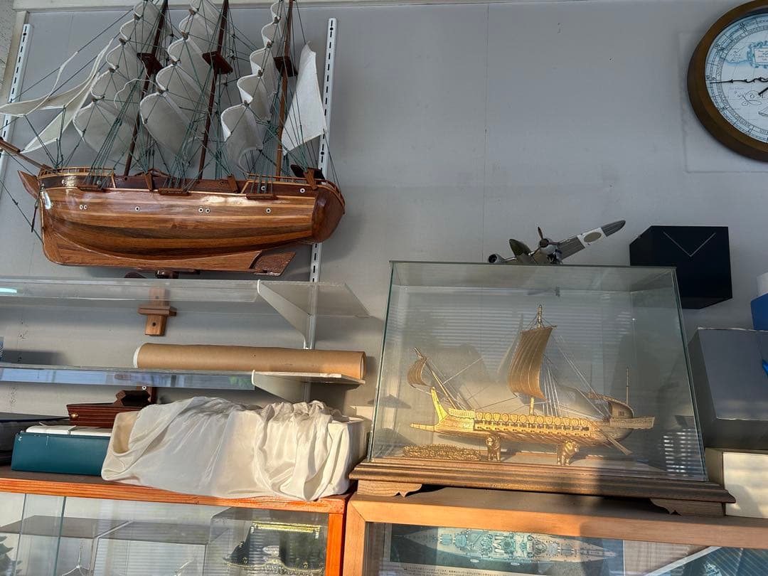 戦艦モデル 1/350スケール 大和　ビスマルク　小物つけます