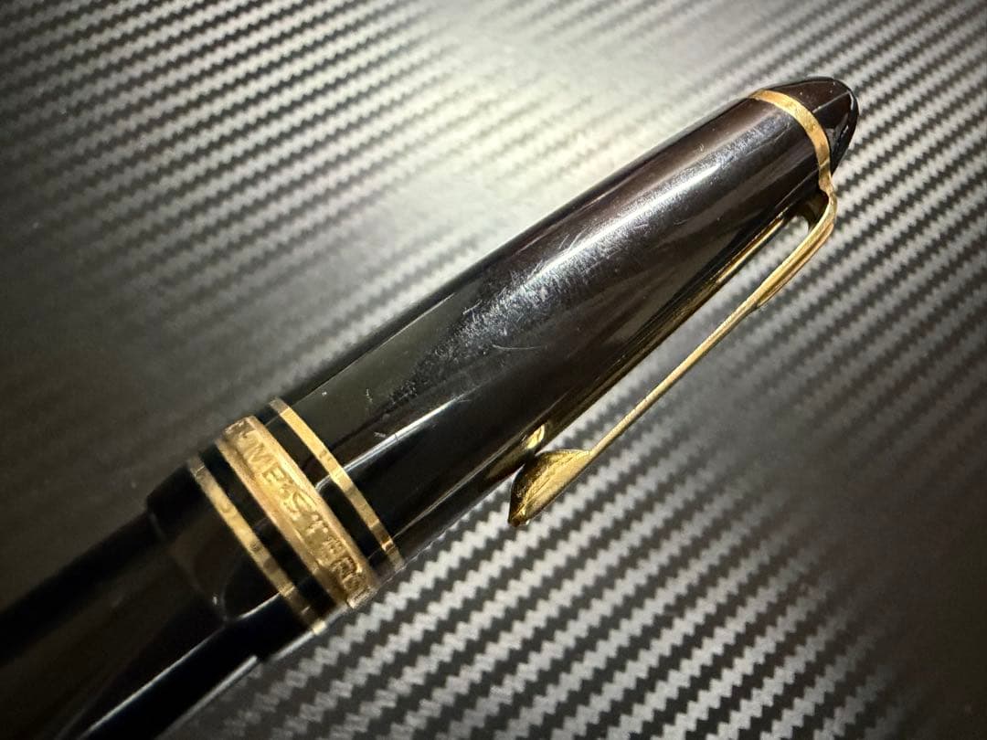モンブラン 万年筆 マイスターシュテュック 146 14C 全金 EF 極細字