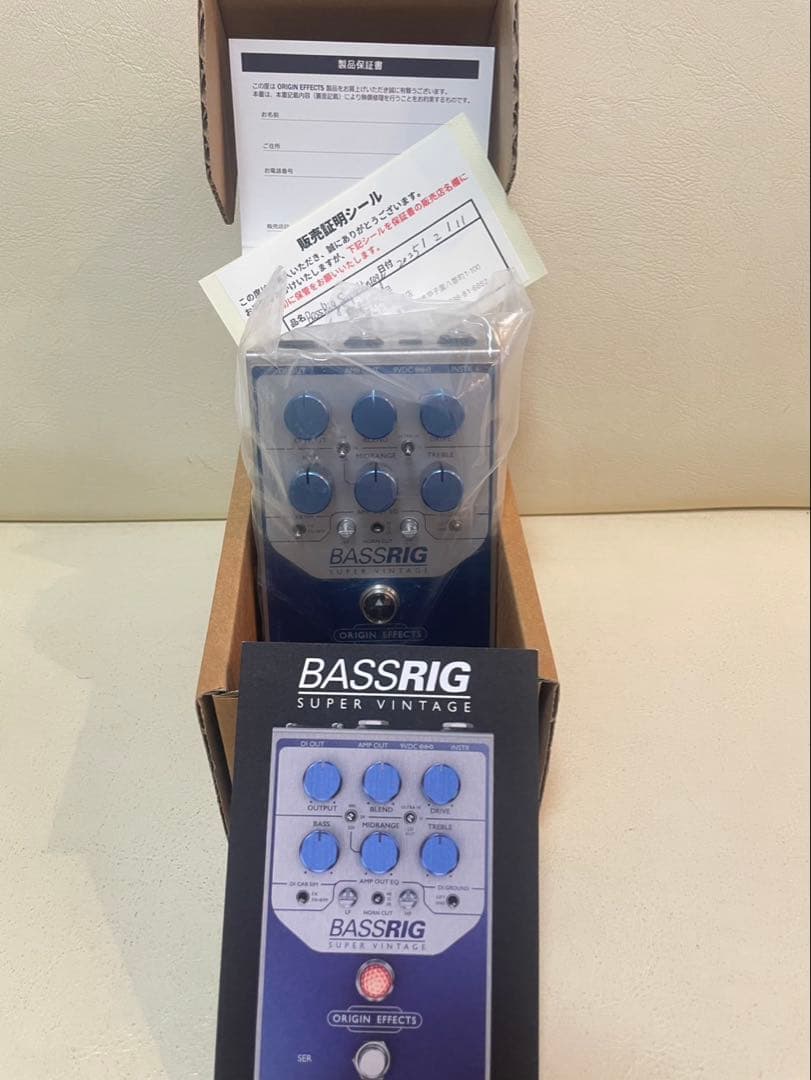 ヤマシタ　ORIGIN EFFECTS BassRIG