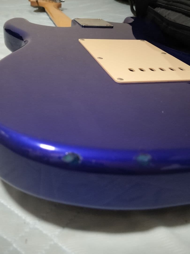 Squier ストラト Affinity 青 ケース付き 初心者最適