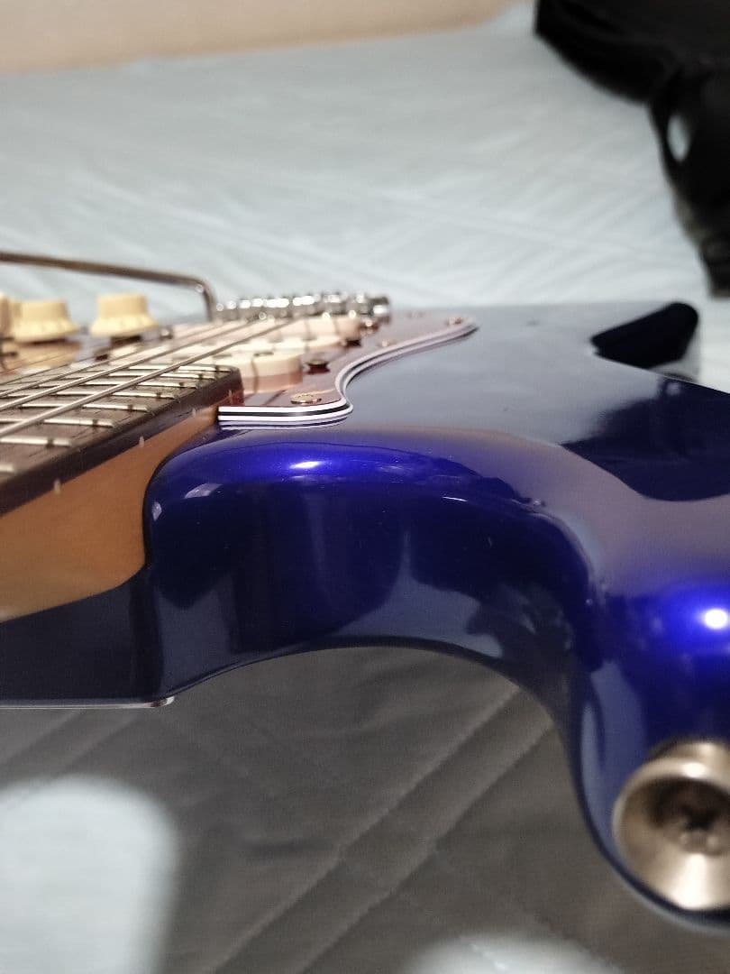 Squier ストラト Affinity 青 ケース付き 初心者最適