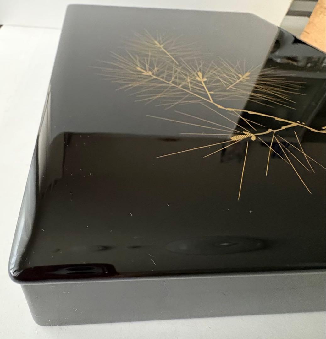 新品未使用　輪島塗　高洲堂　文箱　小物入れ　筆箱