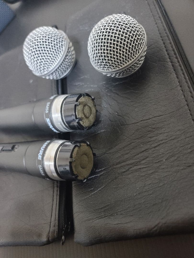 SHURE SM58S ダイナミックマイク 2本セット