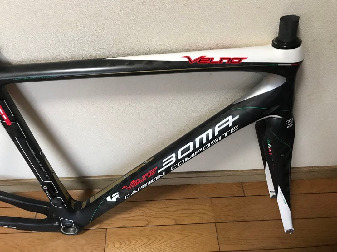 【値下げ　リムブレーキ】BOMA（ボーマ） VELNO カーボンフレームセット