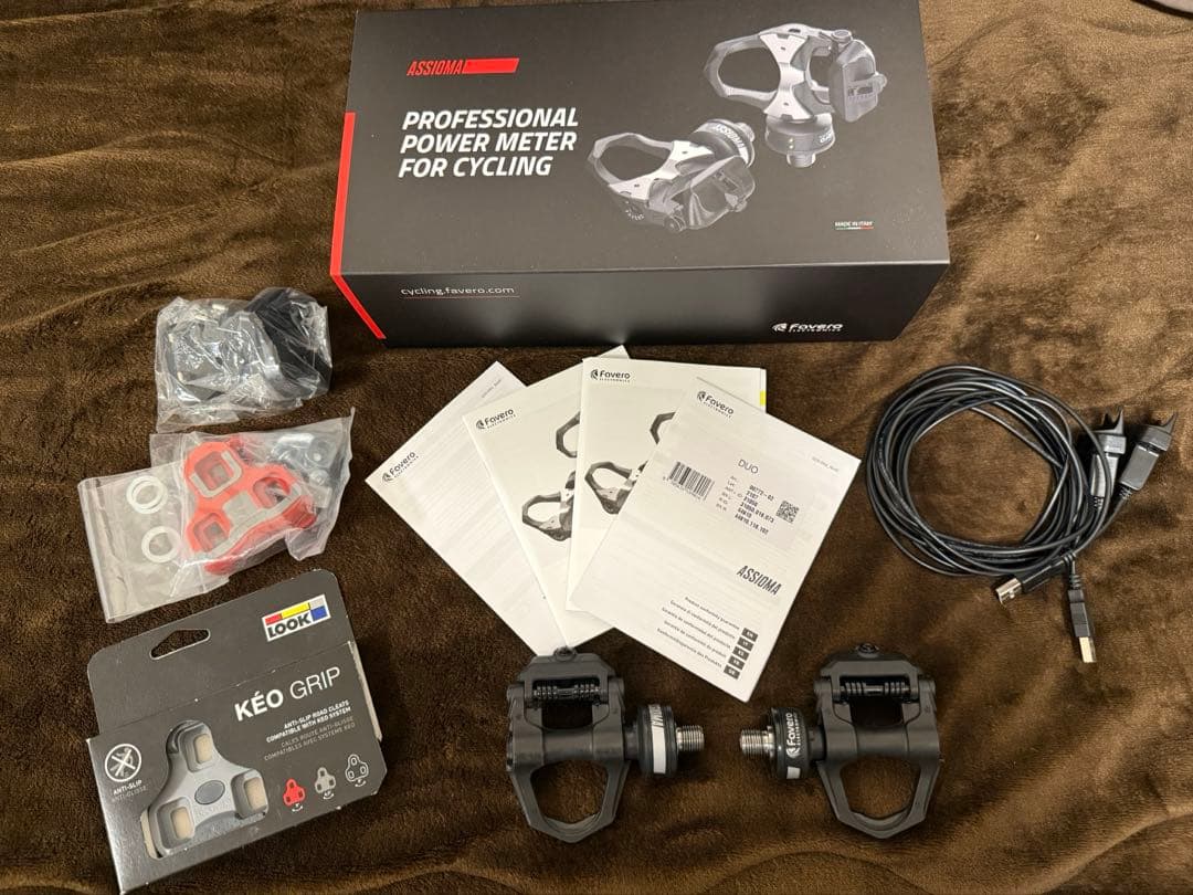 Favero assioma duo パワーメーター