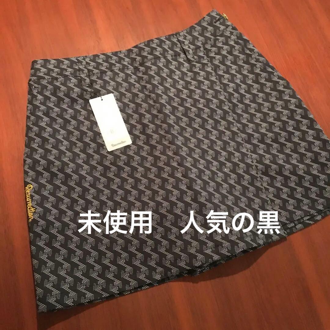 レザレクション　黒ラップスカート　XS