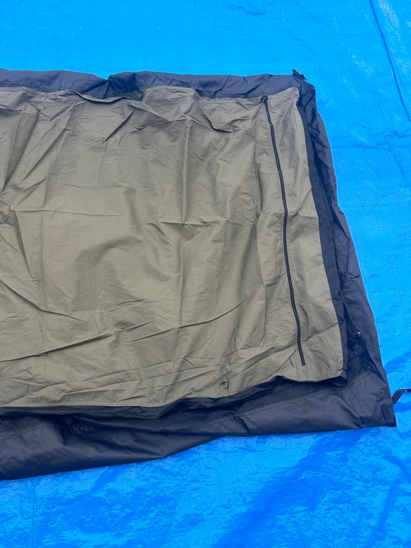 【美品】ヴァストランド VASTLAND TCパップテント ソロ 1人用 軍幕