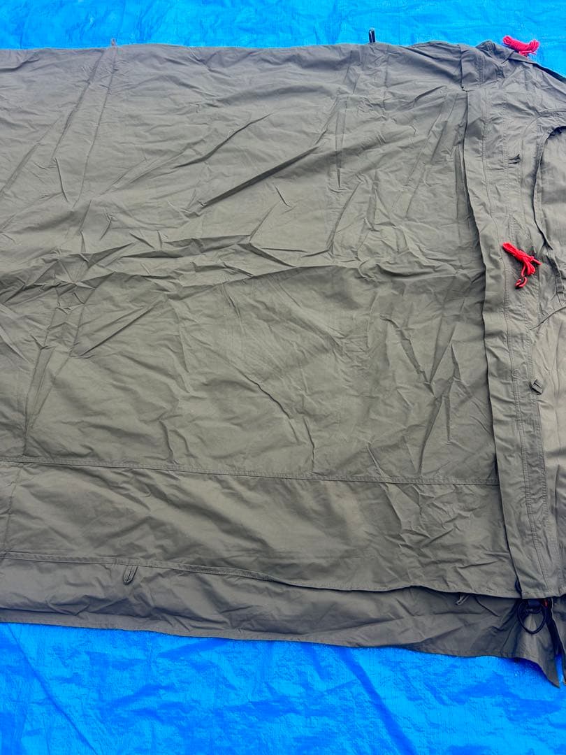 【美品】ヴァストランド VASTLAND TCパップテント ソロ 1人用 軍幕