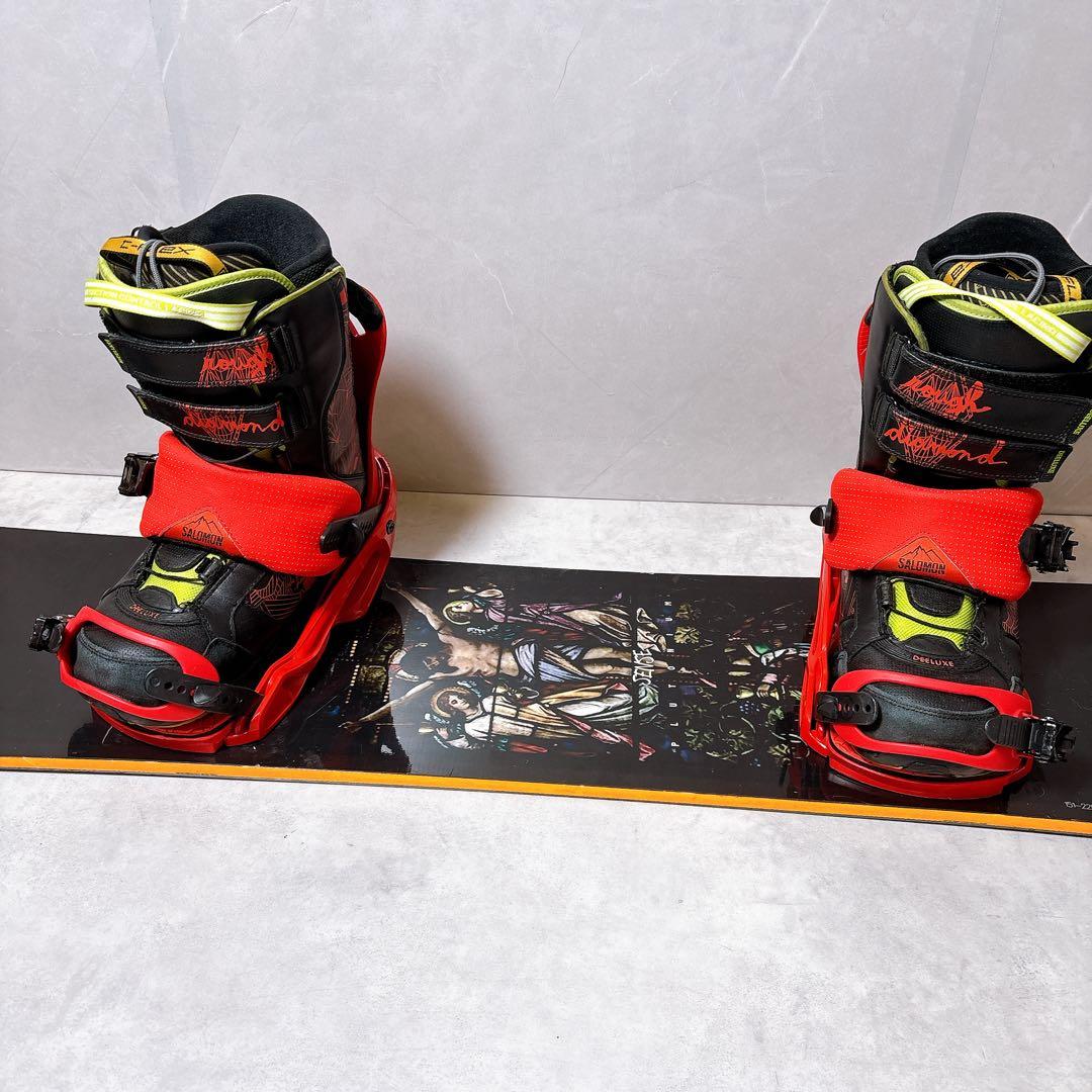 国産グラトリ機　PLUTONIUM SENSE ×サロモン　3点セット