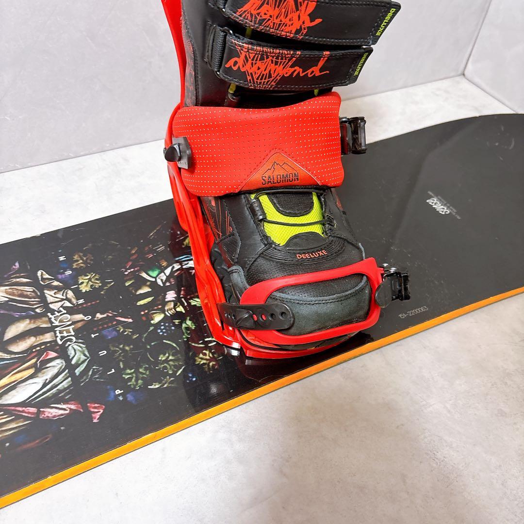 国産グラトリ機　PLUTONIUM SENSE ×サロモン　3点セット