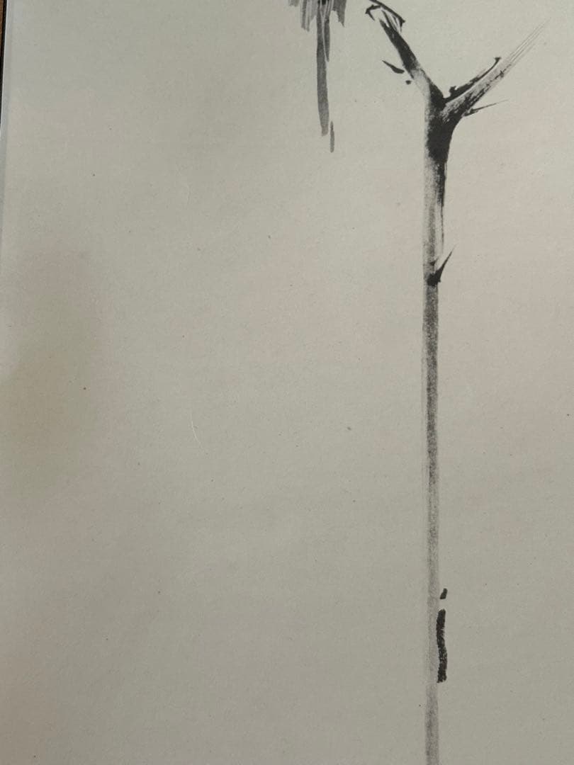 「枯木鳴鵙」　宮本武蔵　掛け軸 掛軸 共箱あり 限定1000部謹製 802番