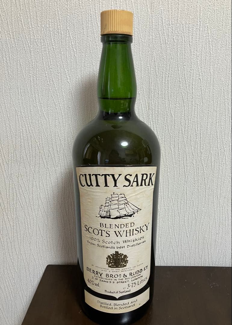 3750ml CUTTY SARK 貴重マグナムボトル 古酒 大容量ビンテージ