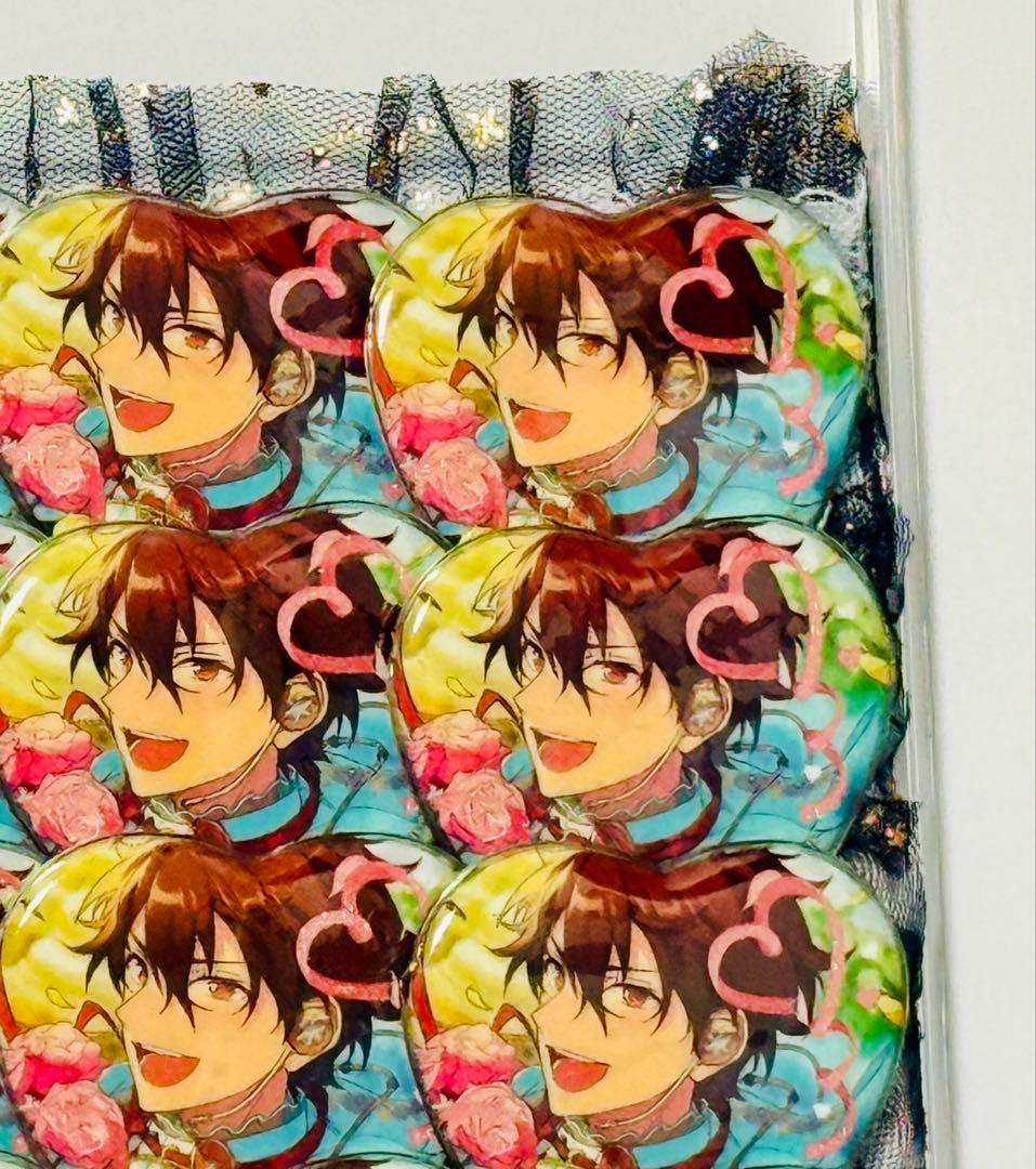 あんスタ 守沢 千秋 ホワイトデーハート缶バッジ 痛バ A3