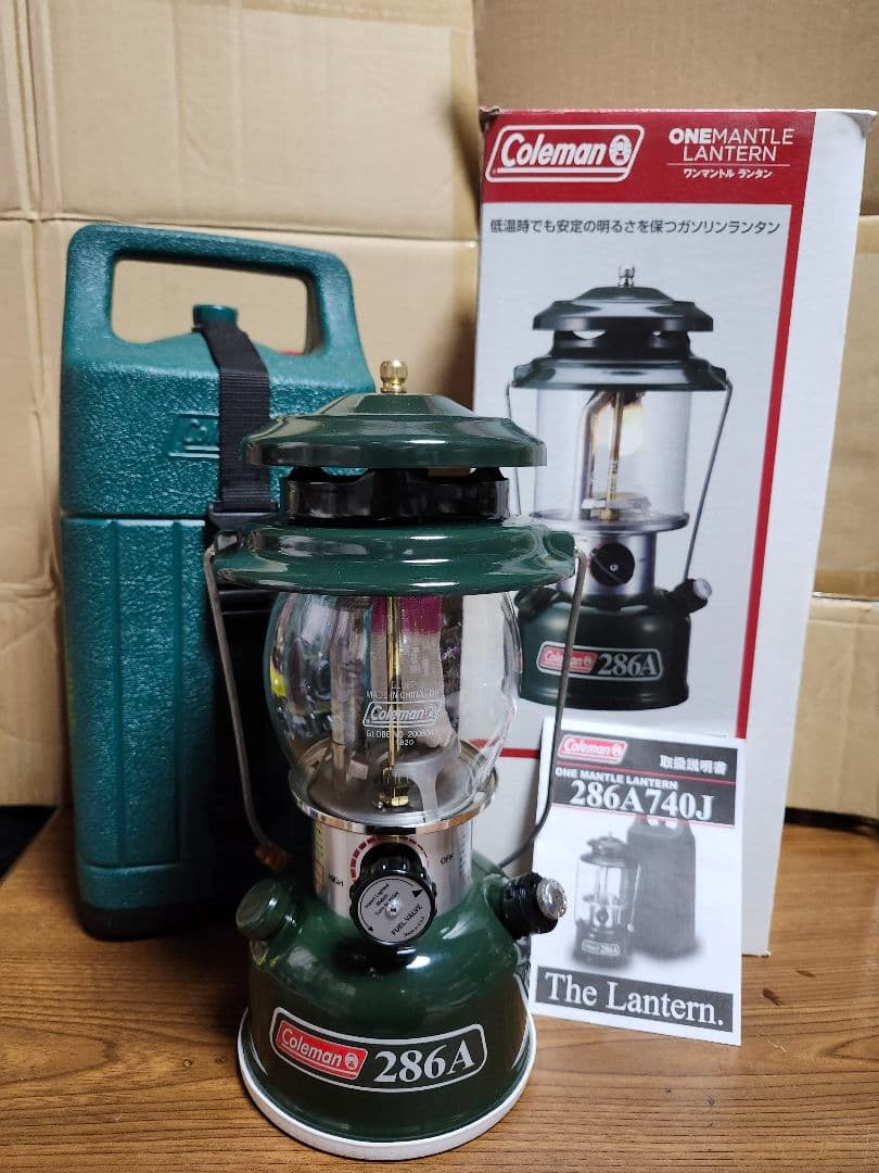 コールマン 286A カスタム 2019年４月製造ランタン ケース付き