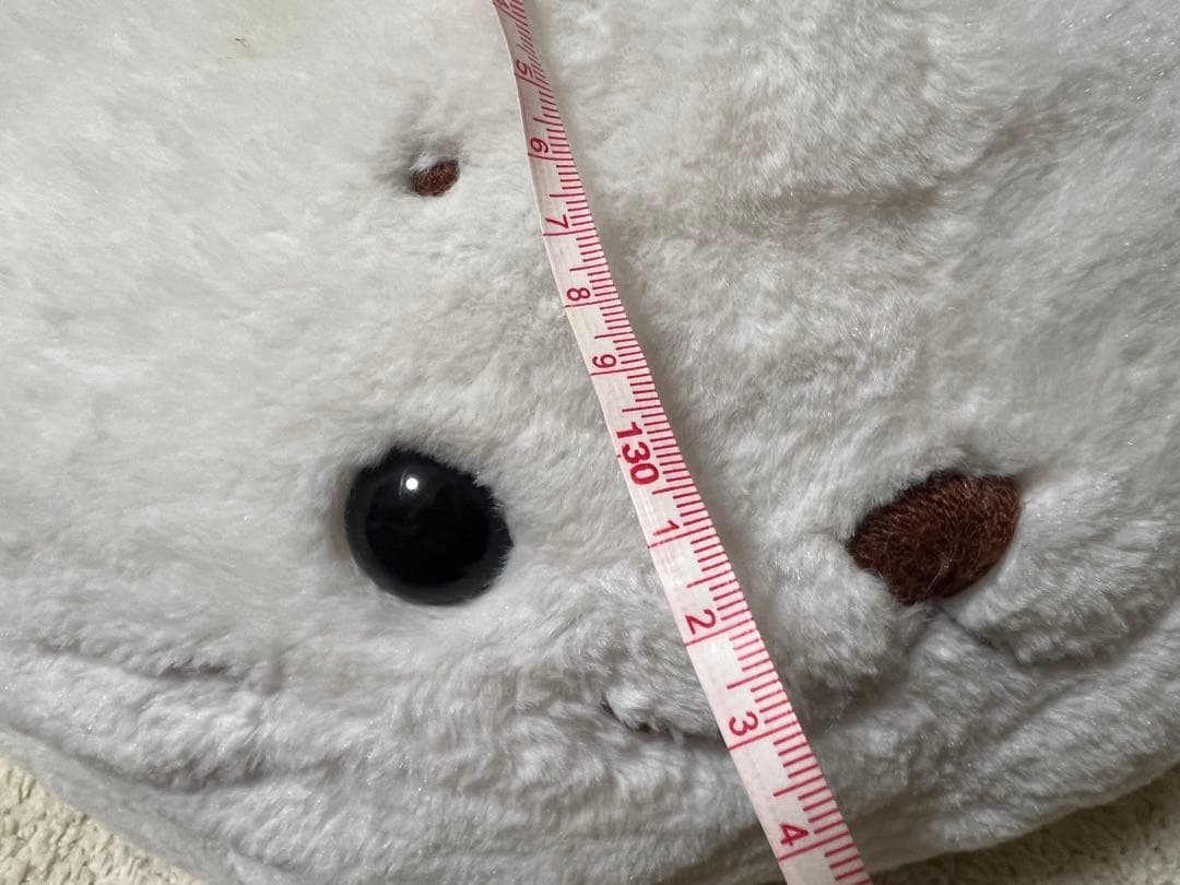 130センチ　しろたん　ぬいぐるみ