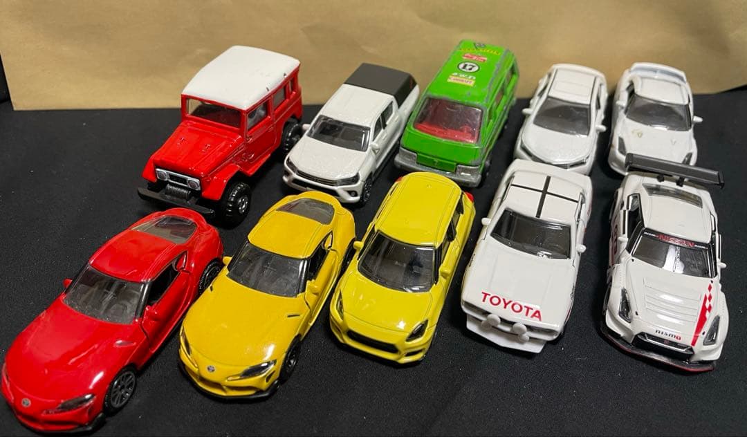 大量　マジョレット製ミニカー　まとめ売り　84台セット　1/64