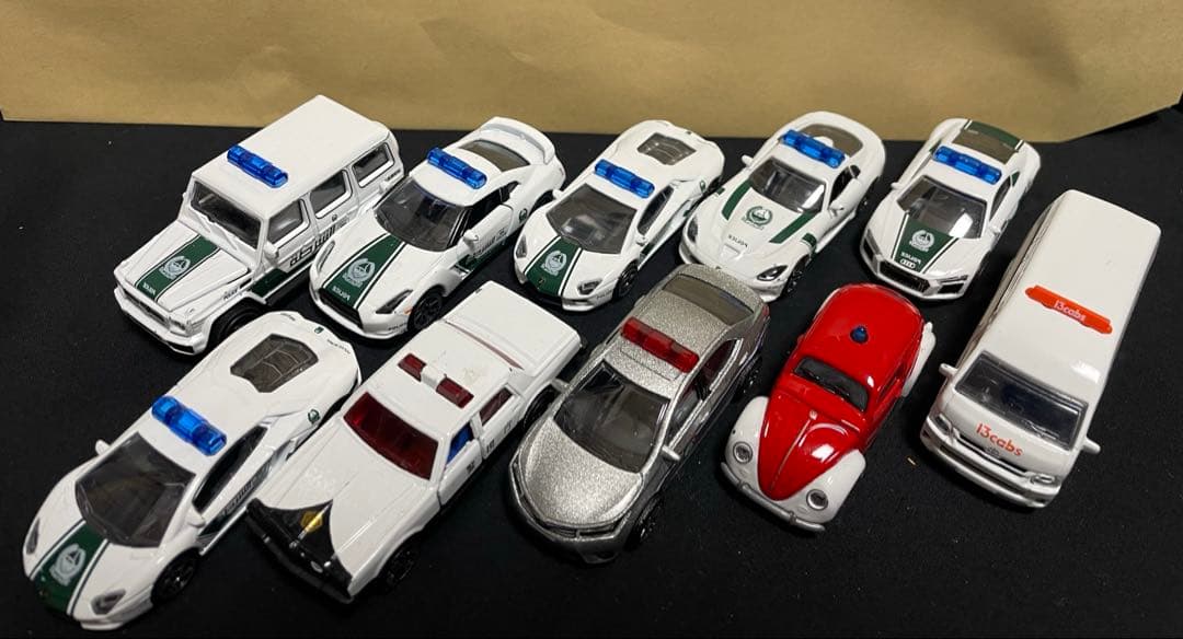 大量　マジョレット製ミニカー　まとめ売り　84台セット　1/64