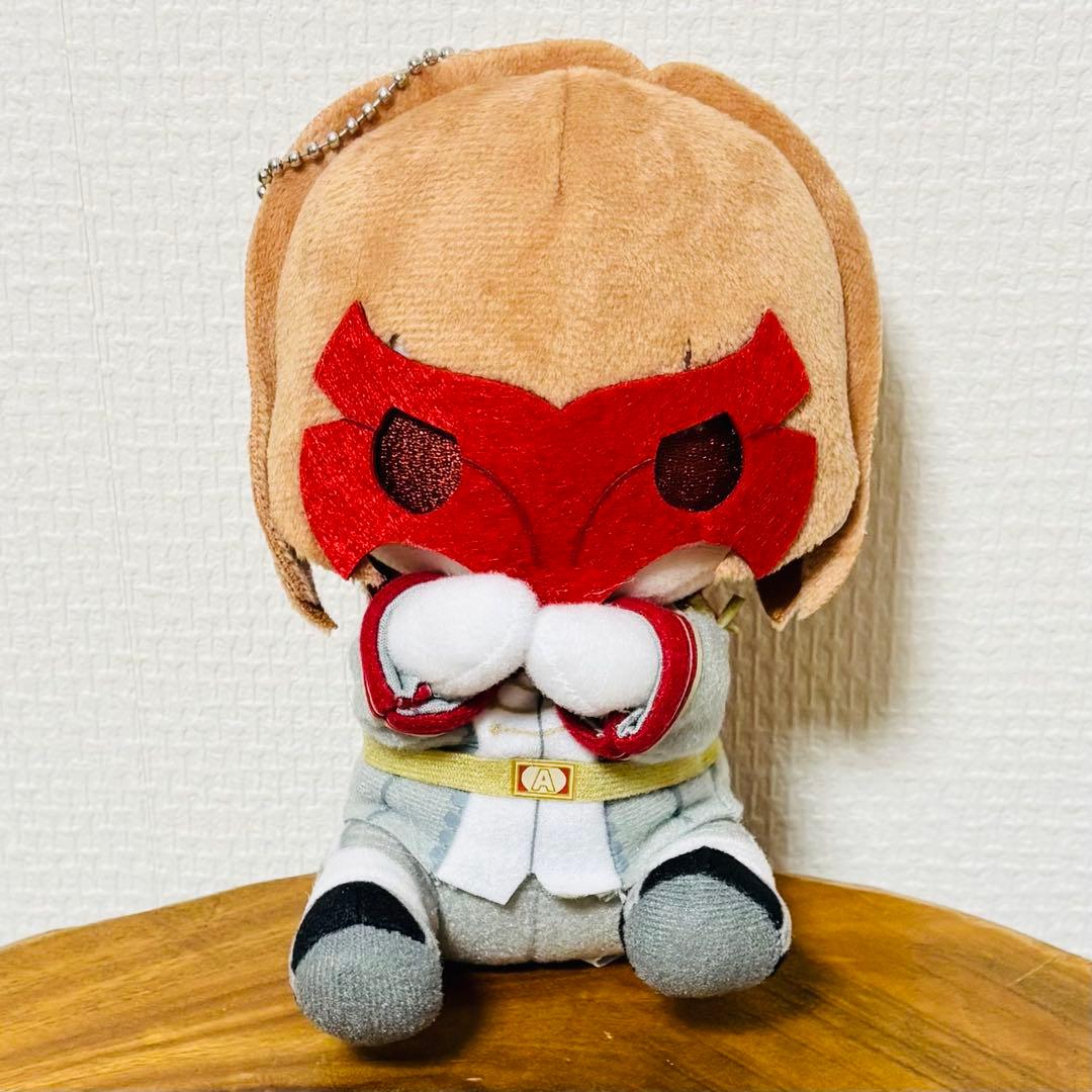 ペルソナ5 ぴたぬい 明智吾郎 怪盗Ver. クロウ ぬいぐるみ タグ付き