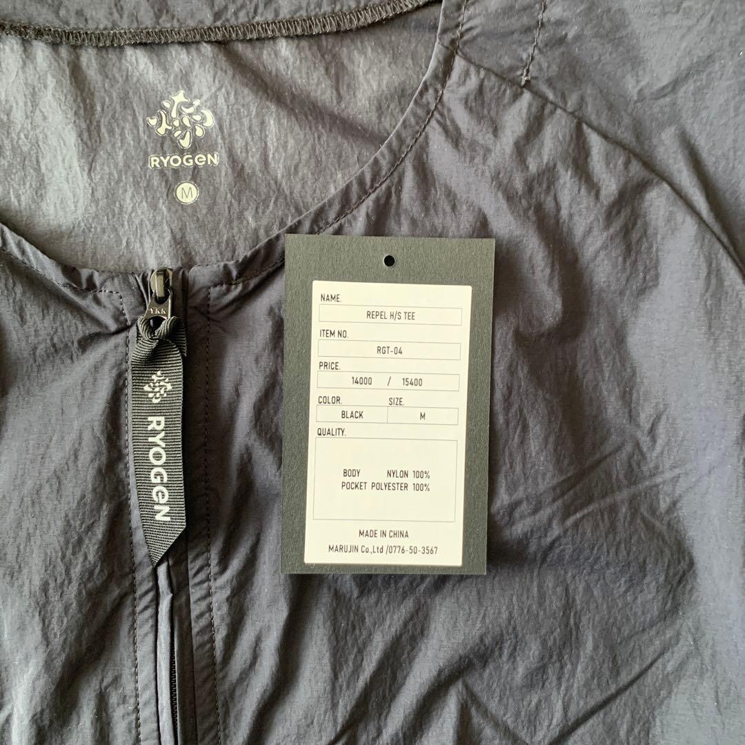 ウォーキング・ランニングウェア RYOGEN REPEL H/S TEE BLACK M