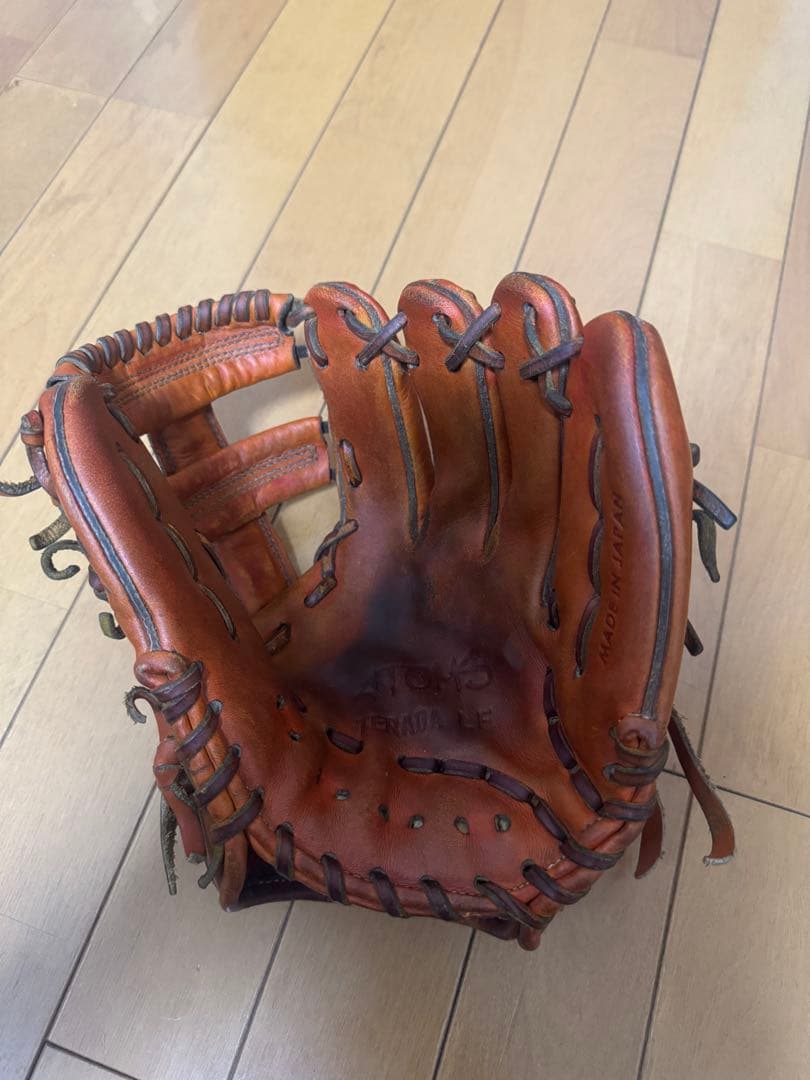 タクナギ　硬式グラブ アトムズ Youth ユース 内野手　オレンジ