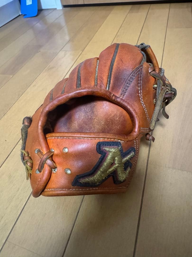 タクナギ　硬式グラブ アトムズ Youth ユース 内野手　オレンジ