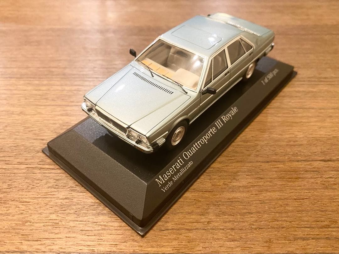 中古品 希少 1/43ミニチャンプス マゼラティ クアトロポルテ&キャラミ 2台