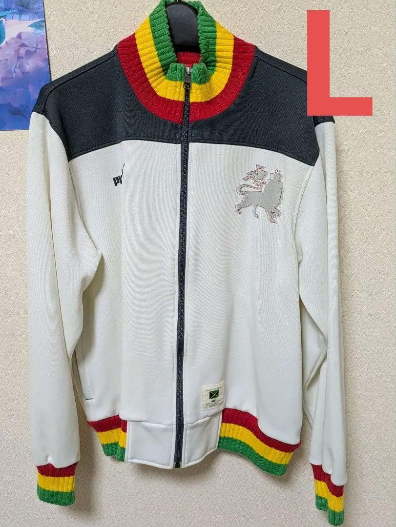 激レア　プーマ　ジャマイカ　ジップアップ トラックジャケット Lサイズ