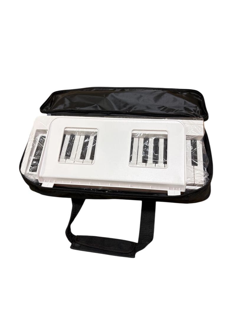 costain 61鍵 折りたたみ式ホワイト電子ピアノ