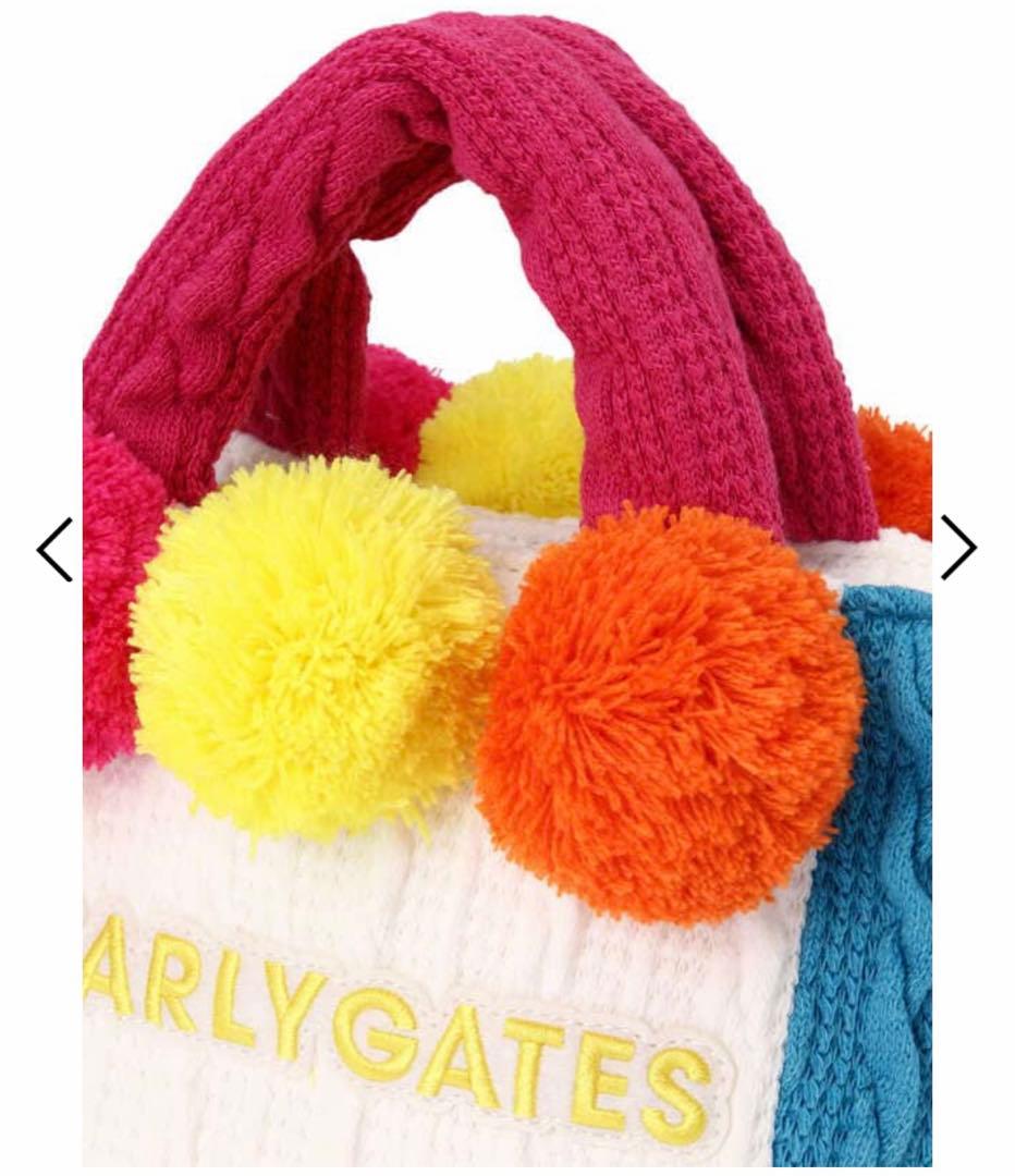 新品未使用　パーリーゲイツ　カートバック　ホワイト