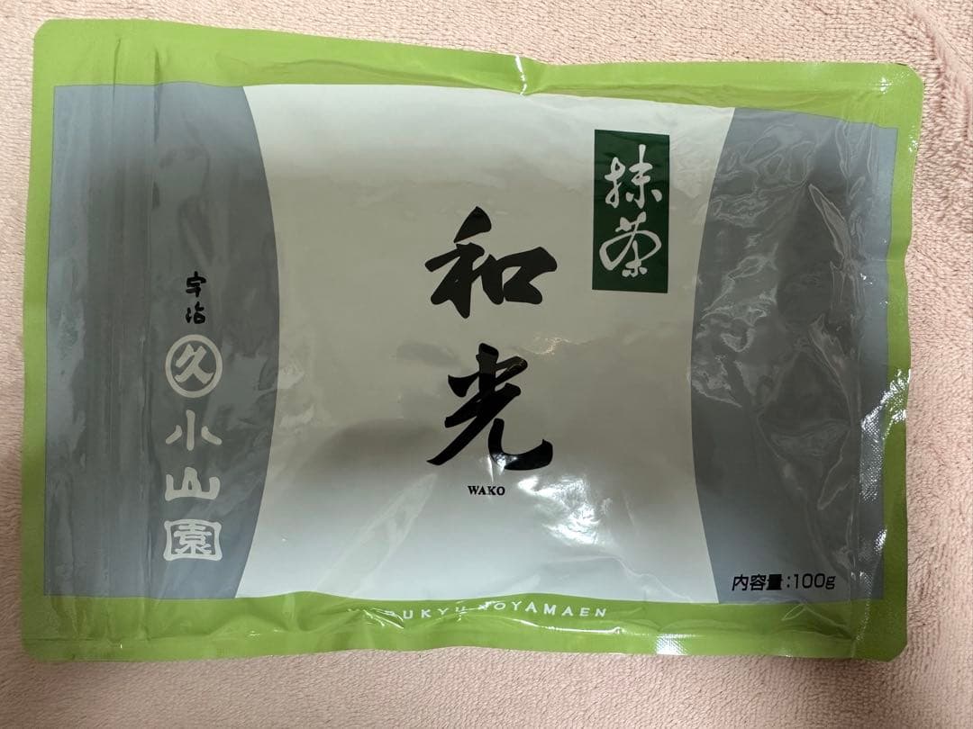 宇治 丸久小山園 薄茶　抹茶 和光100g袋