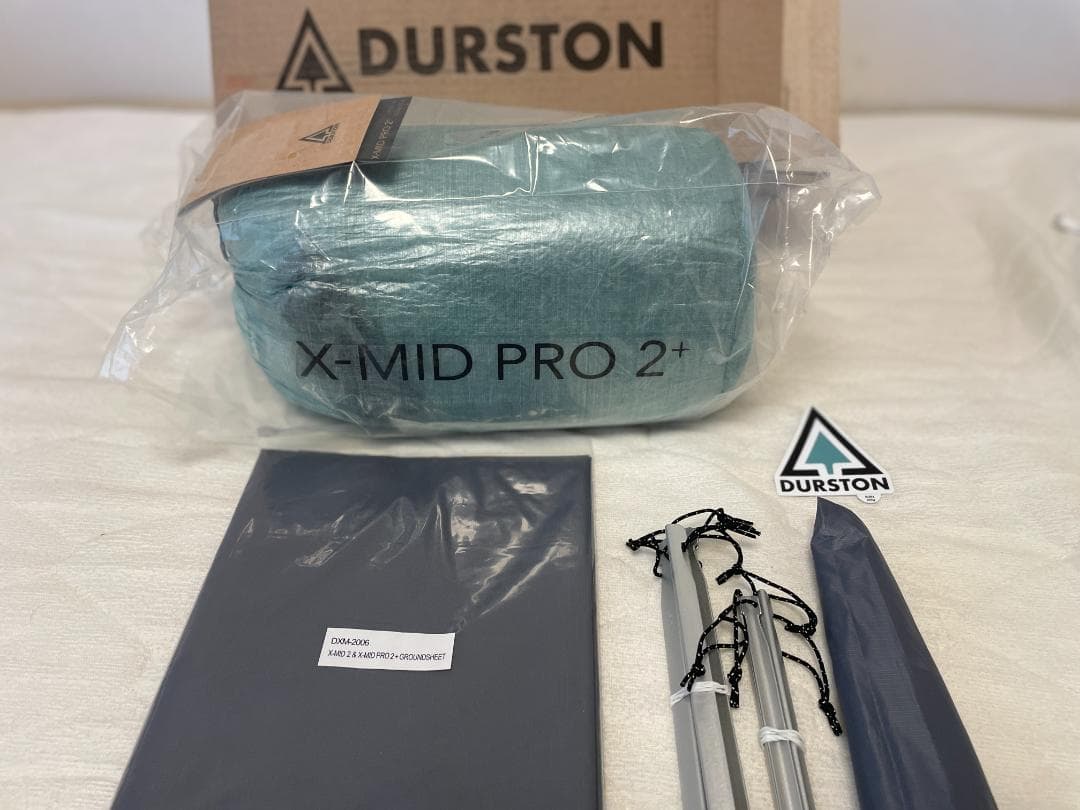 新品 Durston Gear X-MID PRO 2+ DCF床/シート/ペグ