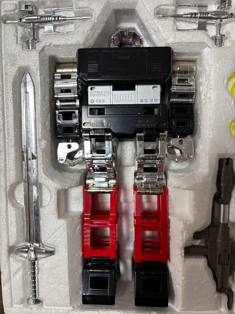 バンダイ 超合金/レイザリオン 超電送口博 DXレイザ