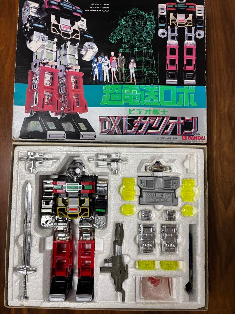 バンダイ 超合金/レイザリオン 超電送口博 DXレイザ