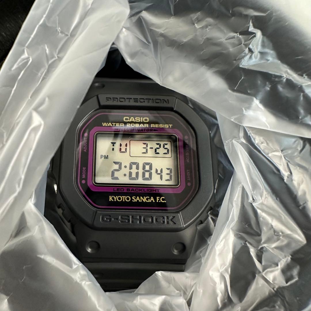 未使用【G-SHOCK 京都サンガF.C.】30周年記念モデル Jリーグ