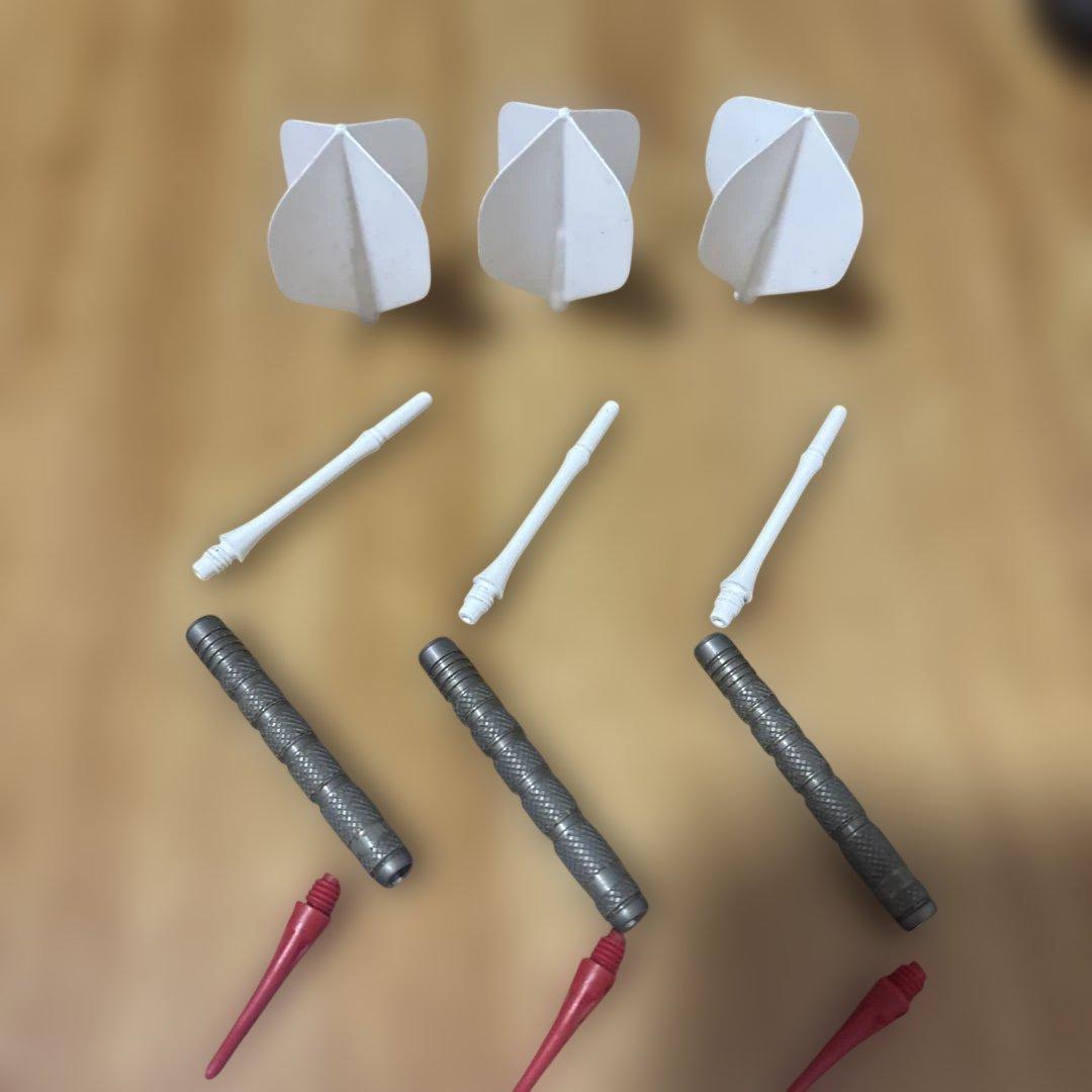 L-style ダーツセット ホワイトレッド