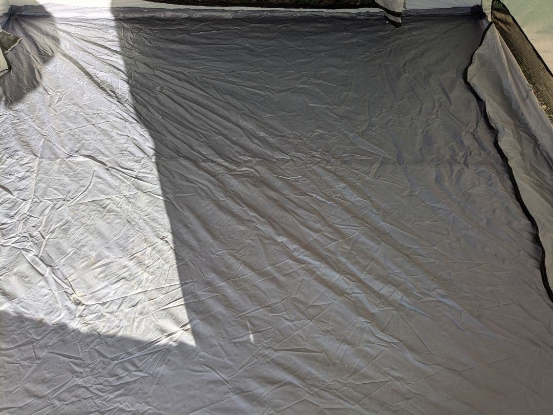 DOD　ザ・ワンタッチテント(L)　別売りグランドシート、MAT5付き